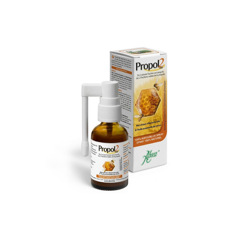 Aboca Propol 2 Spray Oral con Aceite Esencial de Limon 30ml