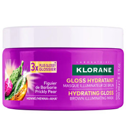 Klorane Gloss Hidratante Mascarilla Iluminadora Castaños 250ml