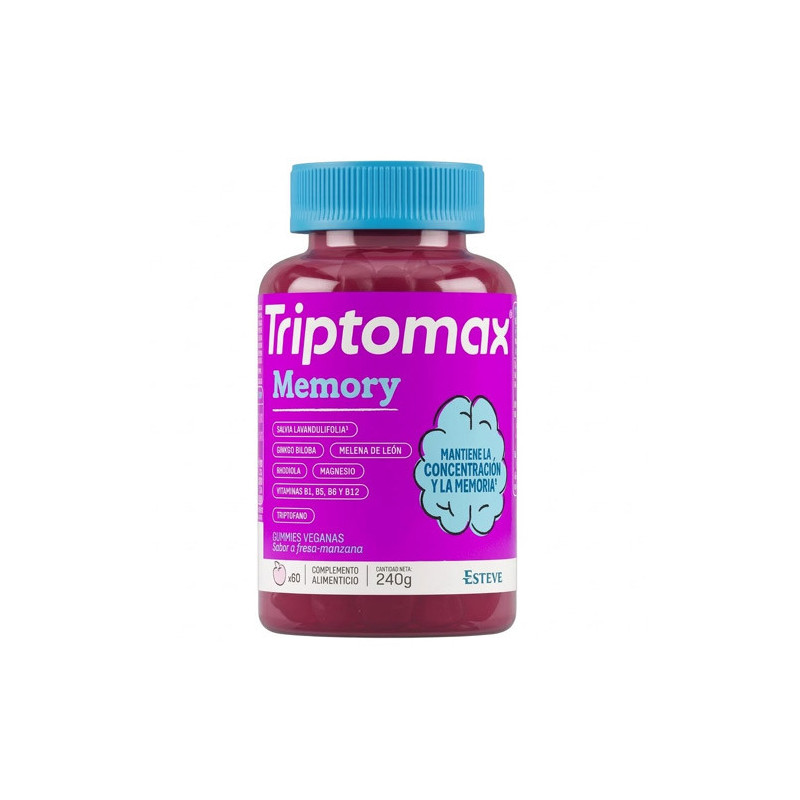 Triptomax Memory Gummies 60Uds