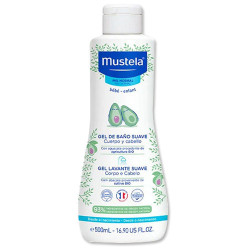 Mustela Gel Suave Cuerpo y Cabello 500ml