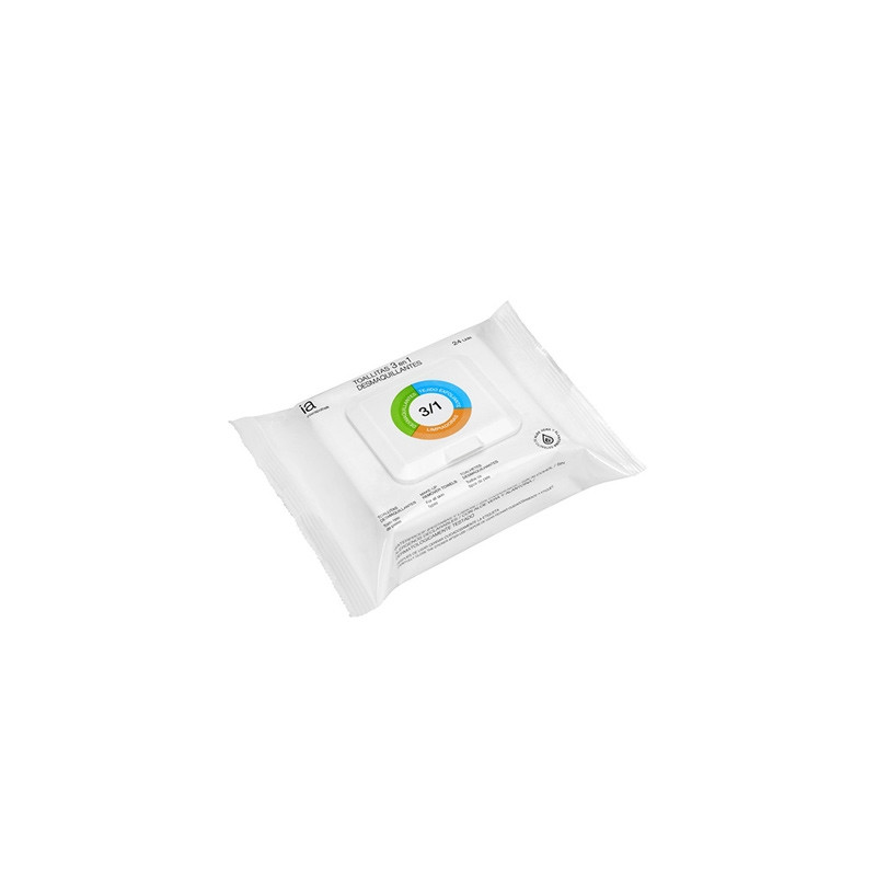 Interapothek Toallitas Desmaquillantes 3 en 1 24uds