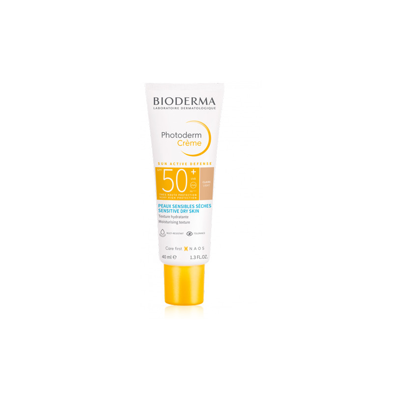 Bioderma Photoderm Crema Piel Sensible Spf 50+ Color 40 ml