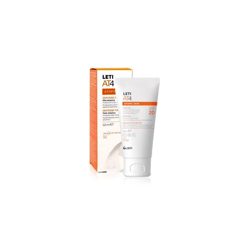 Leti At4 facial spf 20 50 ml