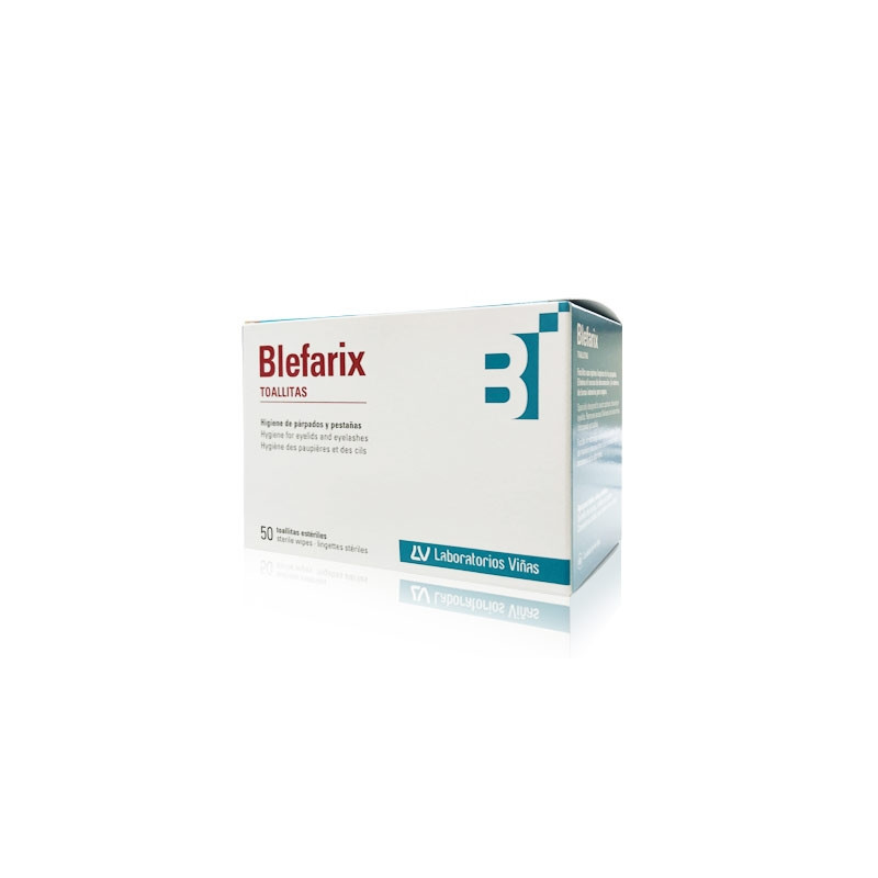 Blefarix Parpados y Pestañas Toallitas 50 Uds