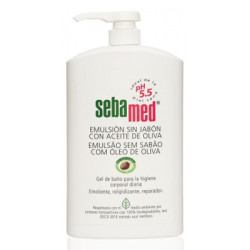 Sebamed Emulsión sin jabón con aceite de oliva 1000 ml