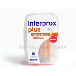 Interprox cepillo interproximal plus super micro 10 unidades