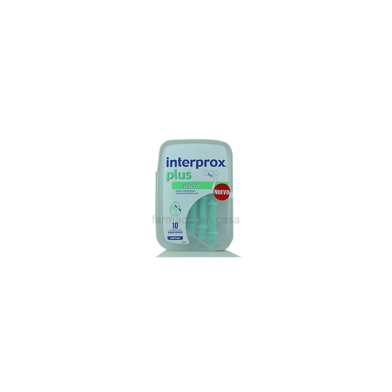 Interprox cepillo interproximal plus micro 10 unidades
