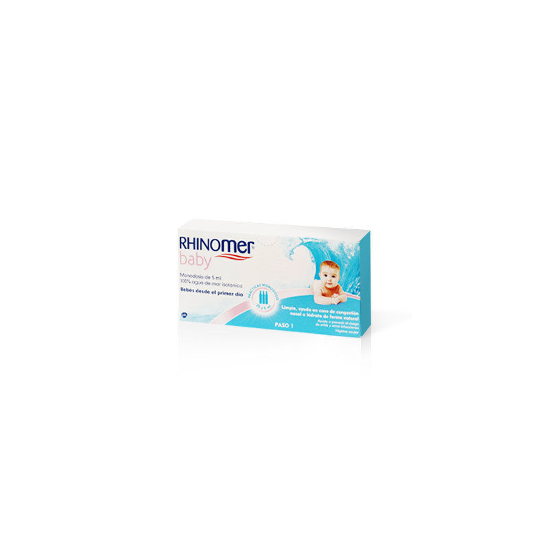 Rhinomer Baby limpieza nasal monodosis 20 uds