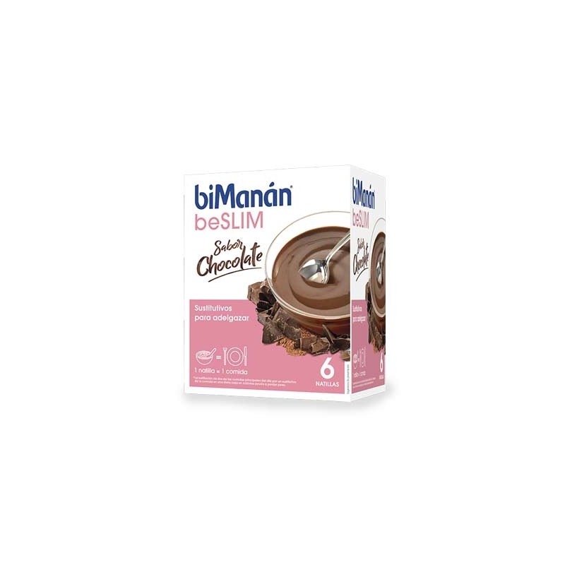 Bimanan Beslim Natillas Chocolate 6 Uds