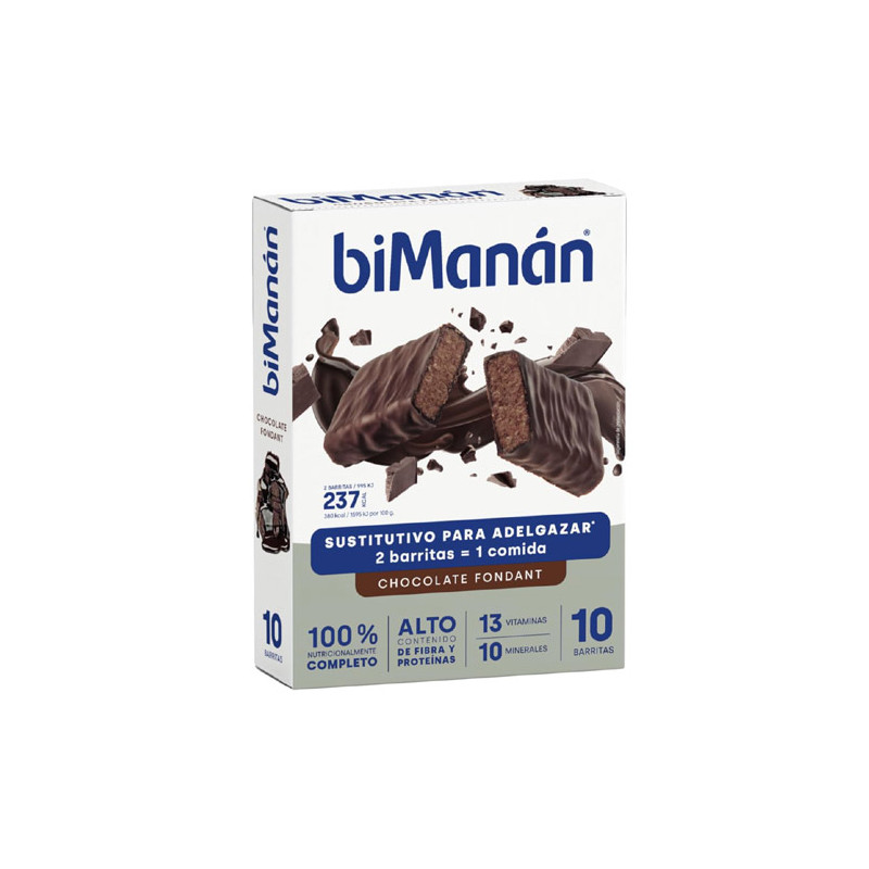 Bimanan Barritas Chocolate Fondant 10Uds
