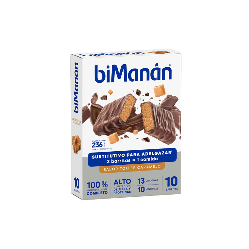 Bimanan Barritas Toffe Caramelo 10Uds