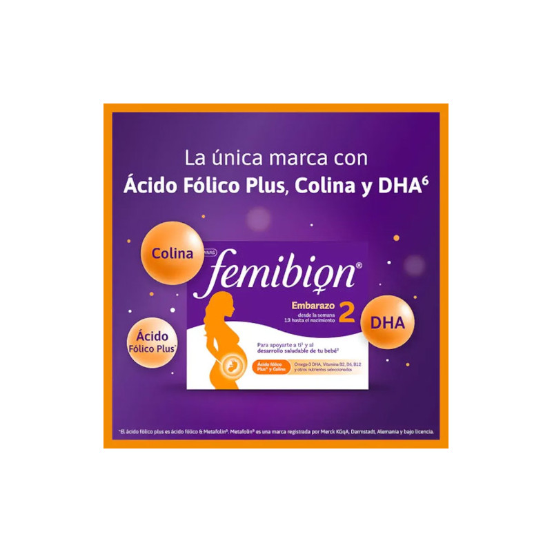 Femibion 2 Embarazo 28Comp + 28Caps