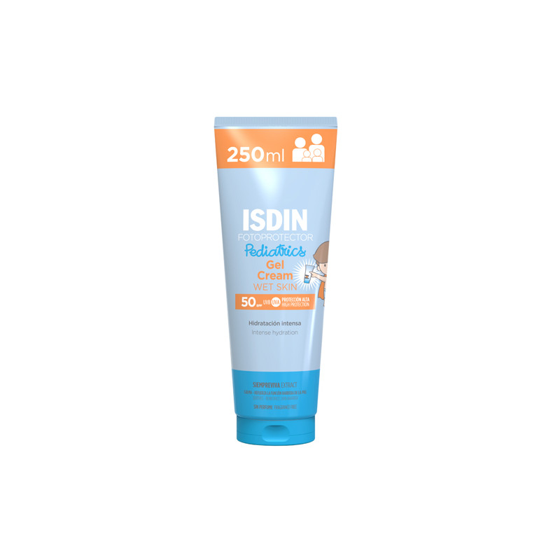 Isdin Fotoprotector Pediatrico Gel-Crema Wet Skin Spf50 250ml