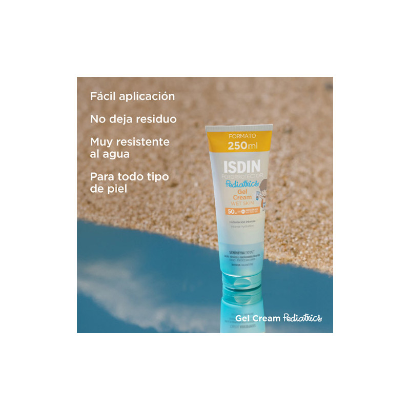 Isdin Fotoprotector Pediatrico Gel-Crema Wet Skin Spf50 250ml