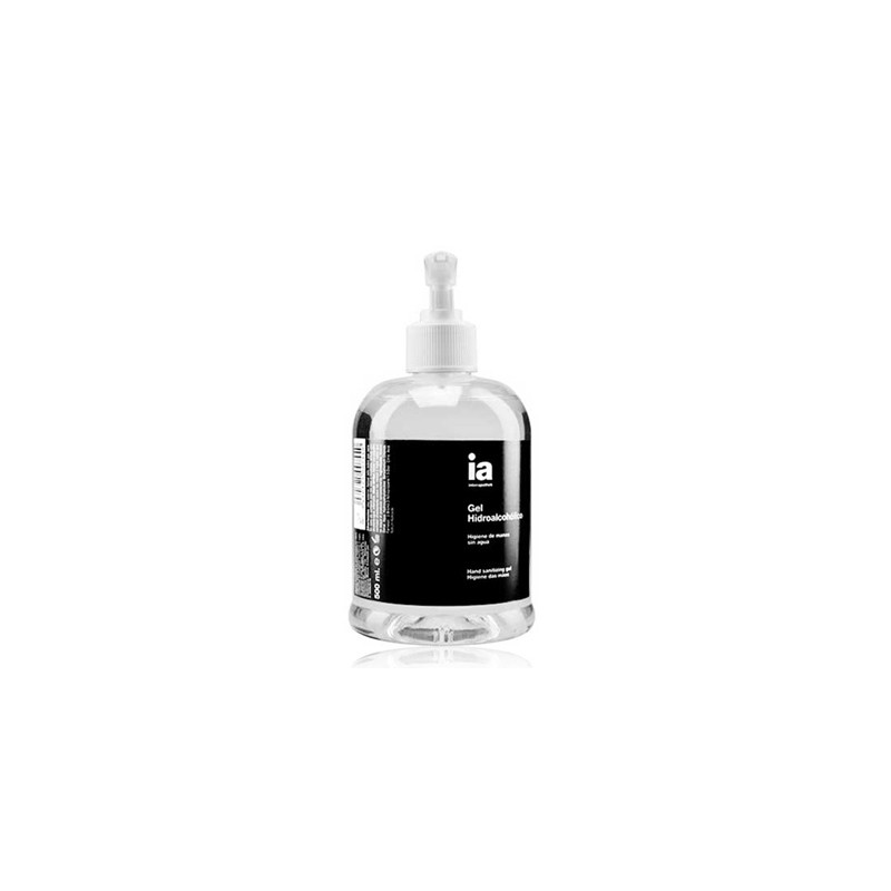 Interapothek Gel Hidroalcoholico con Dosificador 500ml
