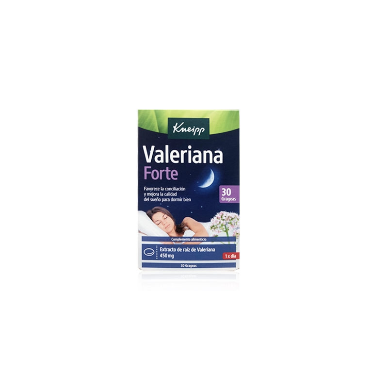 Kneipp Valeriana Forte 450 Mg de Extracto de Raiz 30 Grageas