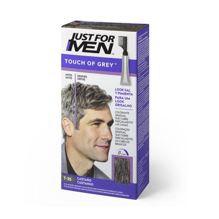 Just for Men Touch of Grey Castaño