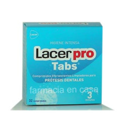 Lacer Pro Higiene Intensa Protesis Dentales 32 Uds