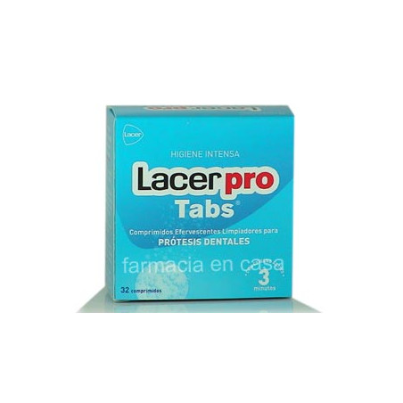 Lacer Pro Higiene Intensa Protesis Dentales 32 Uds