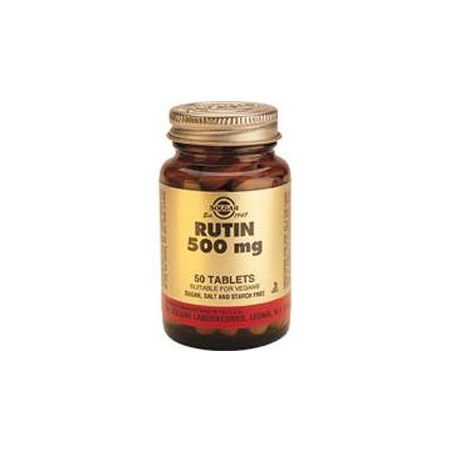 Solgar Rutina 500 mg. 50 comprimidos