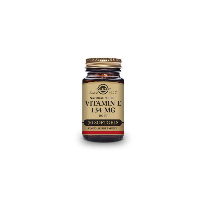 Solgar Vitamina E 200 ui (134 mg)- 50 cap. Gelatina Vegetal