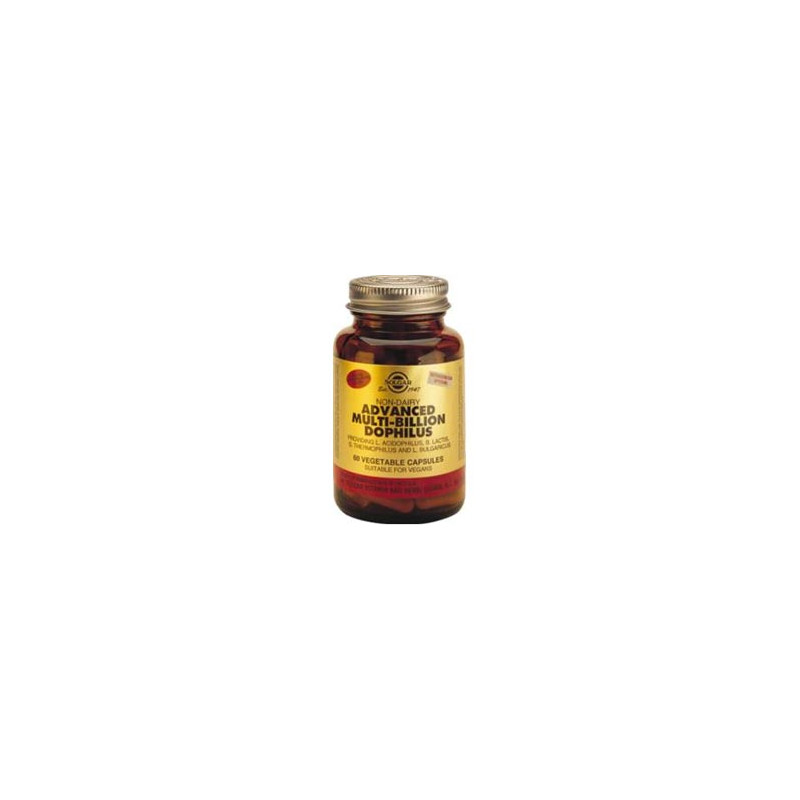 SOLGAR MULTI BILLION DOPHILUS AVANZ. (NO LACTEO) 60 CAP VEG.
