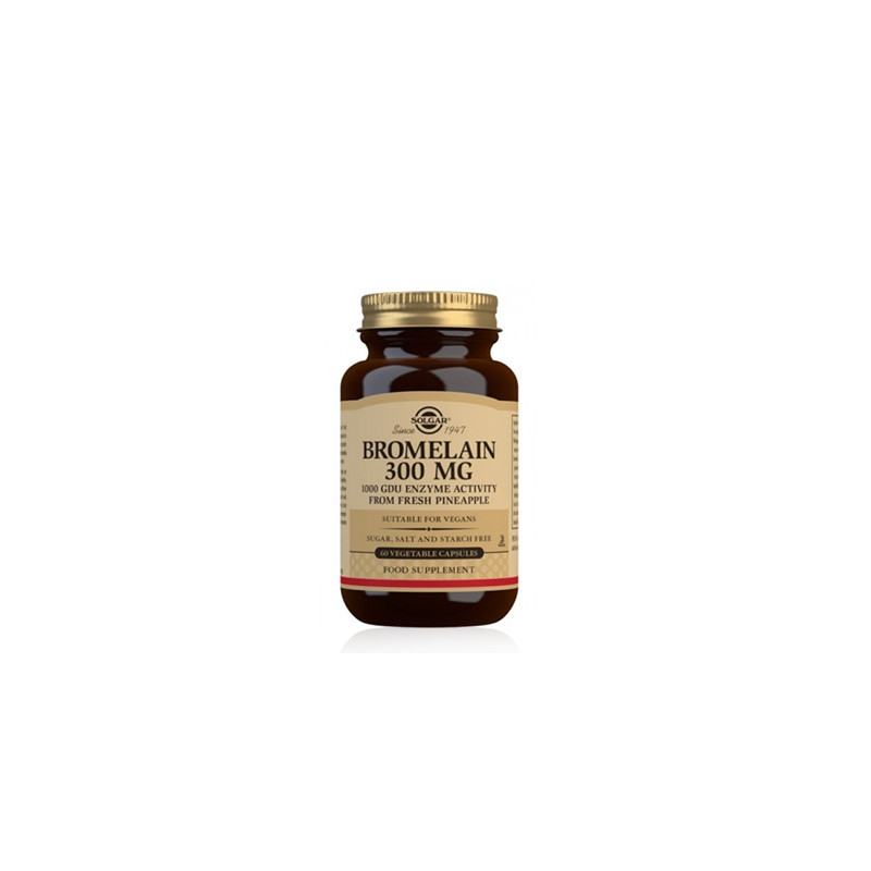 Solgar Bromelina 300 mg 60 Capsulas