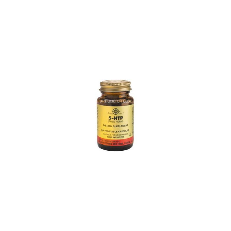 Solgar 5-hidroxitriptofano (5-htp). 90 cap. vegetales