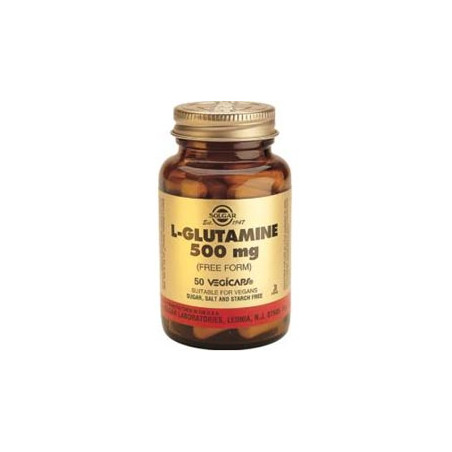 Solgar L-glutamina 500 mg. 250 cápsulas vegetales