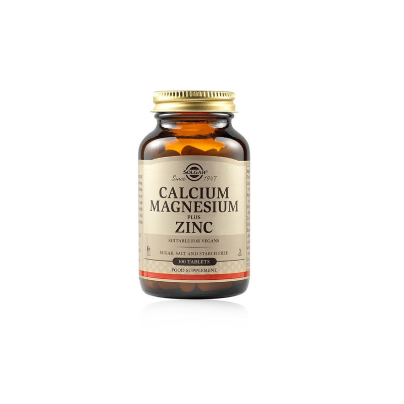 Solgar Calcio Magnesio Plus Zinc 100 Comp