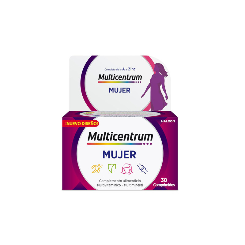 Multicentrum Mujer 30 Comprimidos
