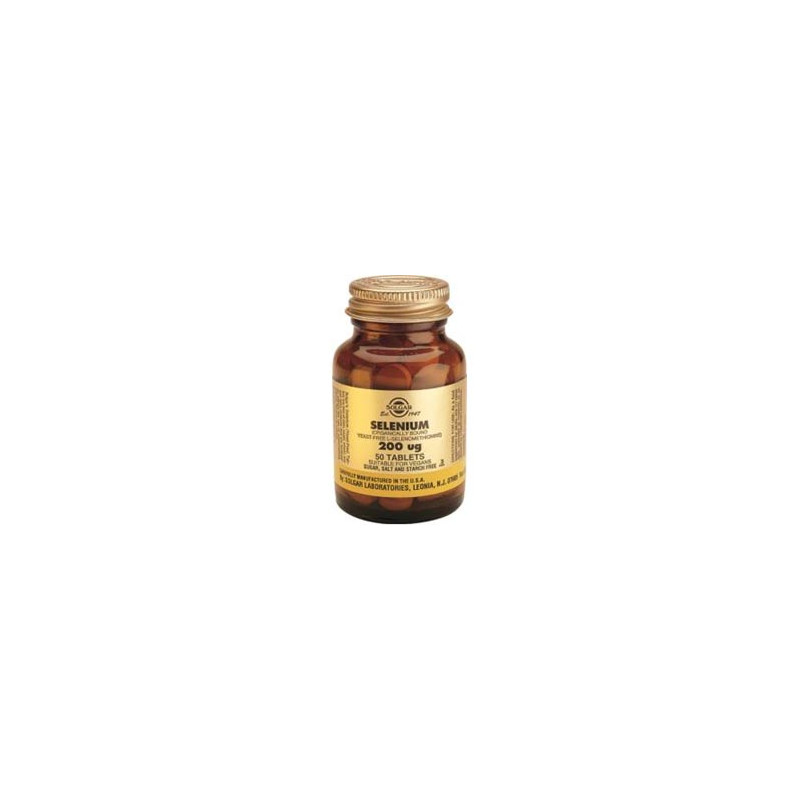 Solgar Selenio 200 mcg. sin levadura. 250 comprimidos