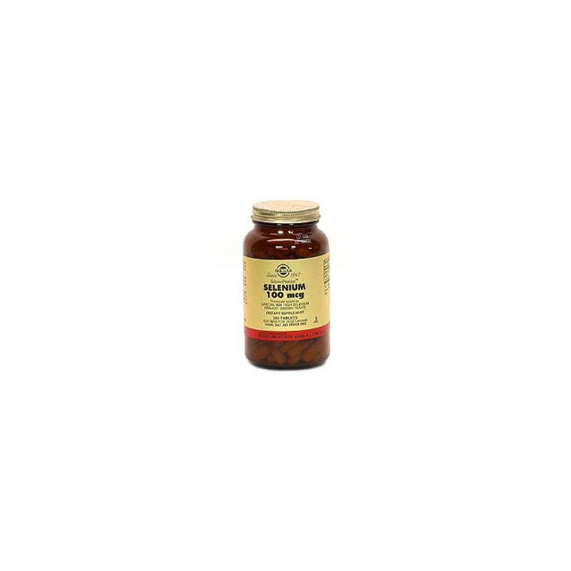 Solgar Selenio en levadura 100 mcg. 100 comprimidos