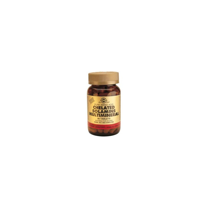 Solgar Multimineral solamins. 90 comprimidos