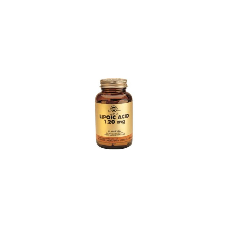 Solgar Ácido alfa lipoico 120 mg. 60 cápsulas vegetales
