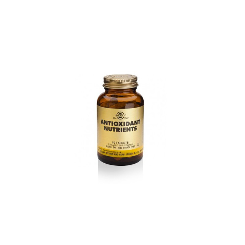 Solgar Nutrientes antioxidantes. 100 comprimidos