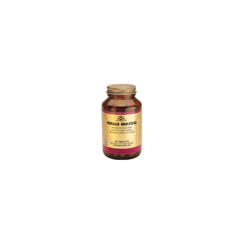 Solgar Female multiple (mujer). 60 comprimidos