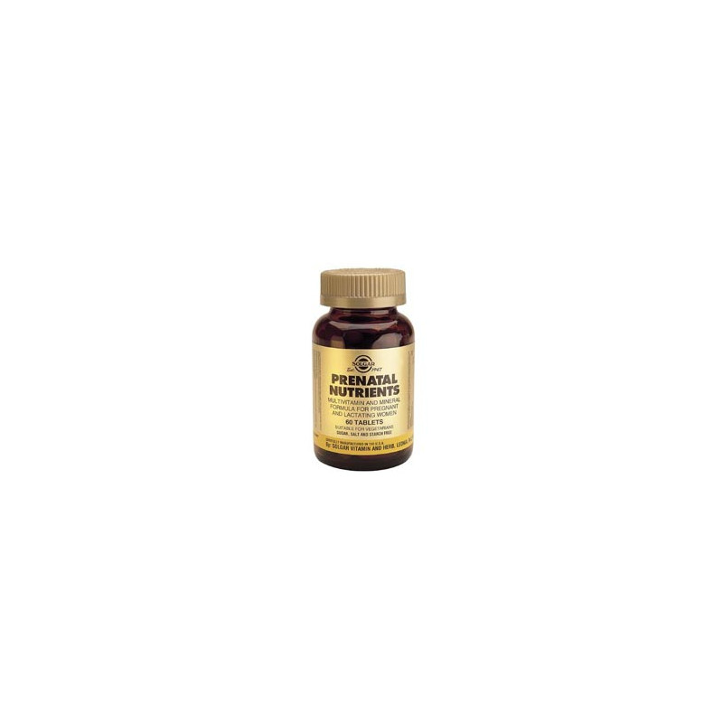 Solgar Nutrientes prenatales. 60 comprimidos