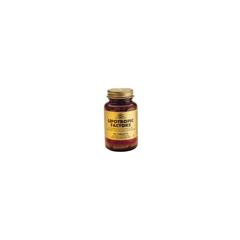 Solgar Factores lipotropicos. 100 comprimidos