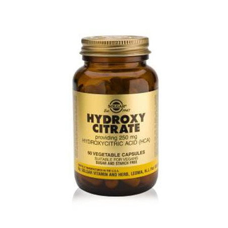 Solgar Hidroxicitrato (hca) 250 mg. 60 cápsulas vegetales