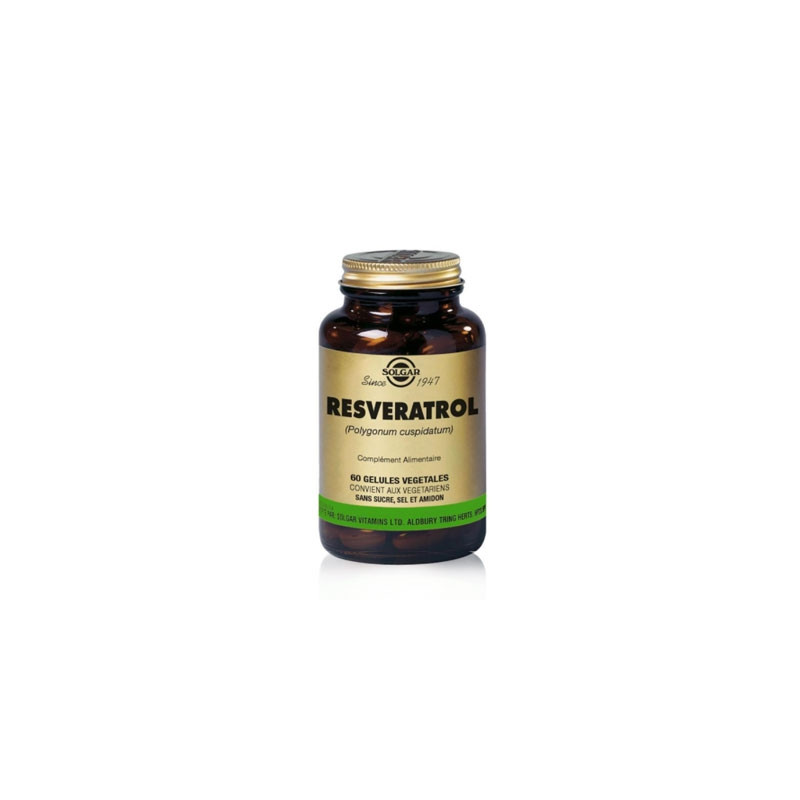 Solgar Resveratrol 60 cápsulas vegetales