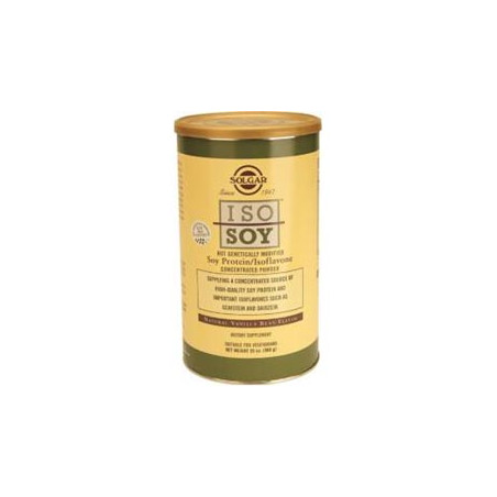 Solgar Iso soja sabor vainilla. 568 gr. preparado en polvo