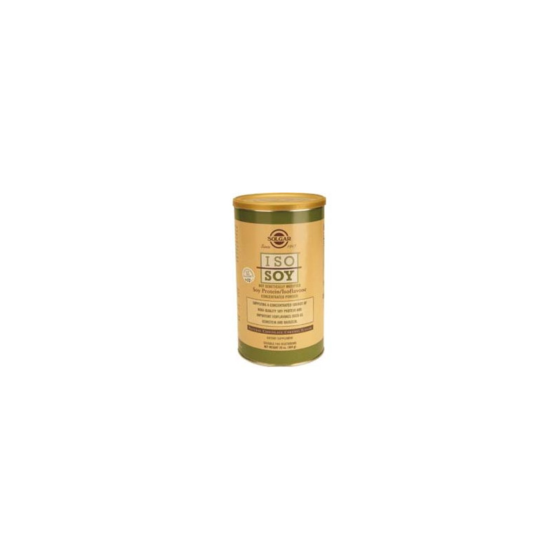 Solgar Iso soja sabor chocolate 568 gr. preparado en polvo