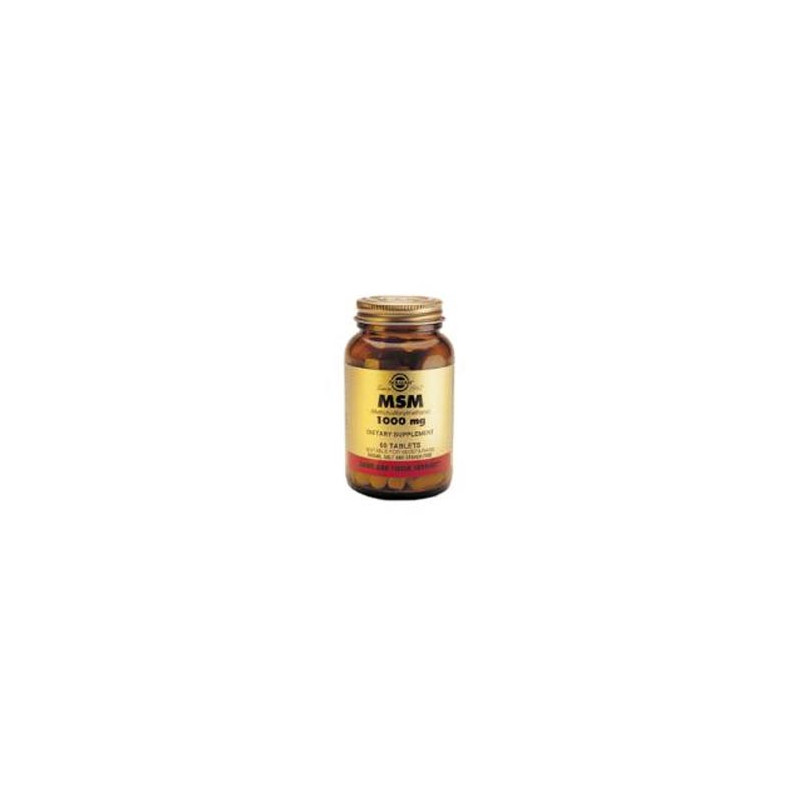 Solgar Msm 1000 mg. 60 comprimidos