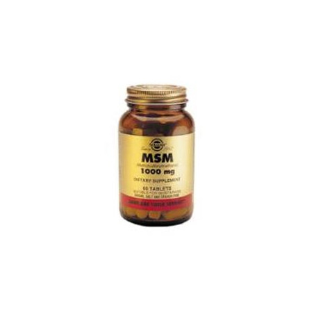 Solgar Msm 1000 mg. 60 comprimidos