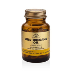 SOLGAR ACEITE DE OREGANO SILVESTRE. 60 CAPSULAS GELATINA