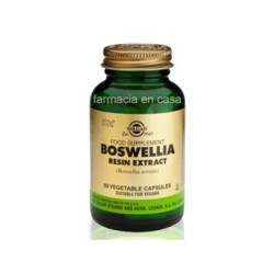 SOLGAR BOSWELLIA RESINA EXTRACTO 60 CAPSULAS VEGETALES