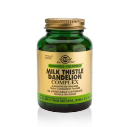 SOLGAR CARDO MARIA Y DIENTE DE LEON COMPLEX. 50 CAP. VEGETAL
