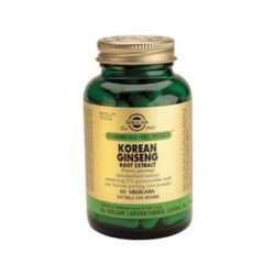 Solgar Ginseng coreano. raiz. 60 cápsulas vegetales
