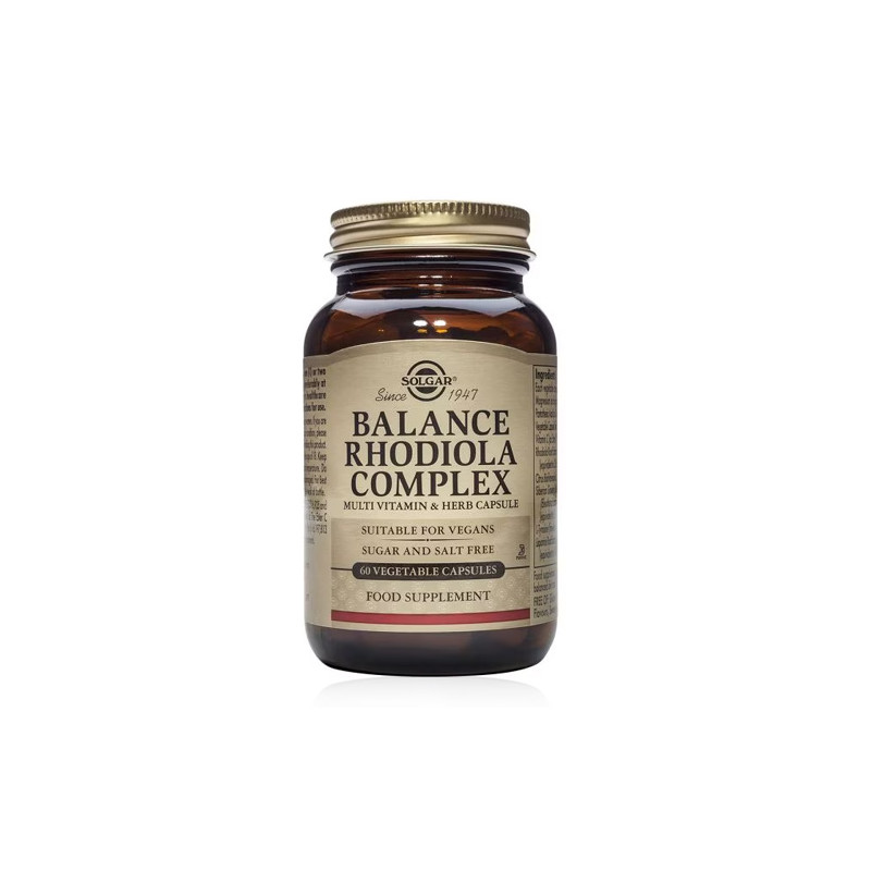 Solgar Balance Rodiola Complex 60Caps Vegetales